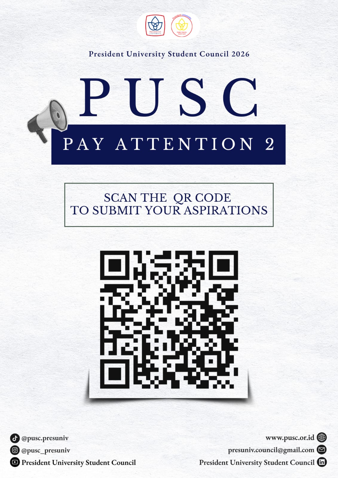 PUSC Pay Attention II